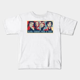 Alan, Tommy, Paul & Tony Kids T-Shirt